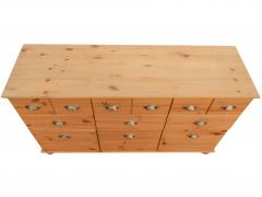 Nine Drawer Pine Chest - 4480631
