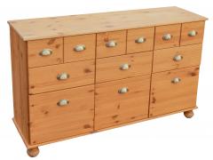 Nine Drawer Pine Chest - 4480632
