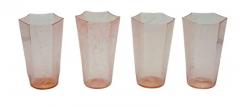 Ninety Two Pieces of Pink Venetian Glass - 4136927