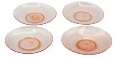 Ninety Two Pieces of Pink Venetian Glass - 4137045