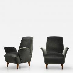 Nino Zoncada Sculptural Lounge Chairs by Nino Zoncada for Frimar Italy 1950s - 3463617