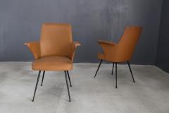 Nino Zoncada pair of chairs by Nino Zoncada from 1950  - 1019222