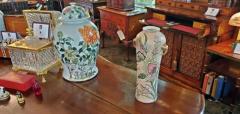 Nippon Art Nouveau Style Butterfly Vase - 4127955