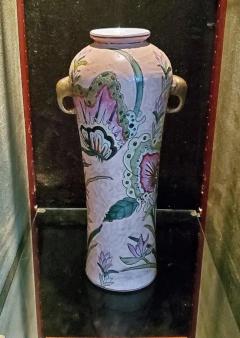 Nippon Art Nouveau Style Butterfly Vase - 4128073