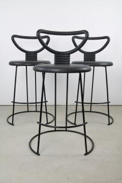 Nobu Tanigawa Set of Three Nardis Stools by Nobu Tanigawa for Fasem - 258431