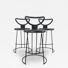 Nobu Tanigawa Set of Three Nardis Stools by Nobu Tanigawa for Fasem - 259337