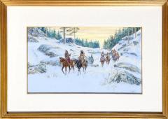 Noel Daggett When Mountains Turn Cold Crow Indians  - 4487120