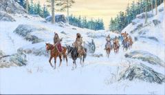 Noel Daggett When Mountains Turn Cold Crow Indians  - 4488717