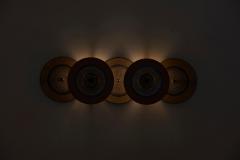 Noomi Backhausen Set of 15 Ceramic Wall Lights by Noomi Backhausen Poul Brandborg for S holm - 1011688