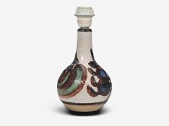 Noomi Backhausen Table Lamp Colorful Glazed Stoneware Denmark 1960s - 4794276