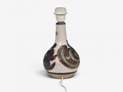 Noomi Backhausen Table Lamp Colorful Glazed Stoneware Denmark 1960s - 4794280