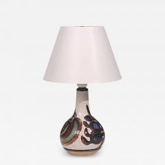 Noomi Backhausen Table Lamp Colorful Glazed Stoneware Denmark 1960s - 4796125