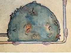 Nora Schnitzler Fairy Tales Girl and the Courteous Gnomes Illustration Original Art - 4472608