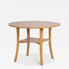 Nordic Modern Coffee Side Table in Birch Finland 1950s - 4553545