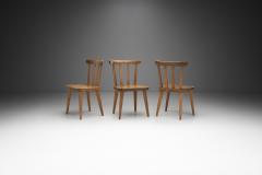 Nordiska Kompaniet Pine Eker Chairs Sweden 1930s - 2526279