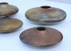 Norman Bacon Modernist Raku Pottery Collection - 1422121