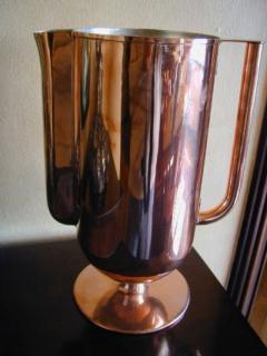 Norman Bel Geddes Art Deco Pitcher and Glasses - 1418387