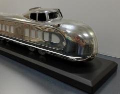 Norman Bel Geddes Norman Bel Geddes Streamlined Railway Train Model ca 1930 33 Art Deco - 4320686