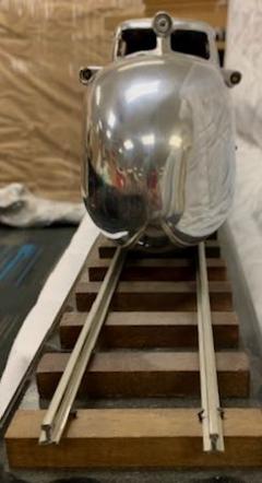 Norman Bel Geddes Norman Bel Geddes Streamlined Railway Train Model ca 1930 33 Art Deco - 4320688