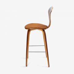 Norman Cherner Cherner Barstools With Italian Suede Seats by Norman Cherner Set of 4 - 2377164