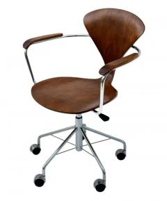 Norman Cherner Mid Century Modern Norman Cherner for Plycraft Office Chair or Task Chair - 4014360