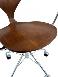 Norman Cherner Mid Century Modern Norman Cherner for Plycraft Office Chair or Task Chair - 4014363