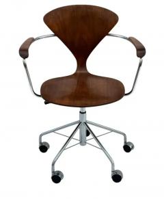 Norman Cherner Mid Century Modern Norman Cherner for Plycraft Office Chair or Task Chair - 4014364