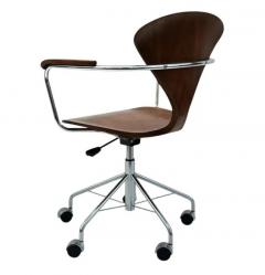 Norman Cherner Mid Century Modern Norman Cherner for Plycraft Office Chair or Task Chair - 4014406