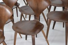 Norman Cherner Set of Ten Cherner Side Chairs - 1146060