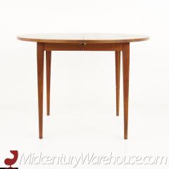 Norman Cherner for Plycraft Mid Century Walnut Round Expanding Dining Table - 2358120