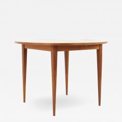 Norman Cherner for Plycraft Mid Century Walnut Round Expanding Dining Table - 2364451