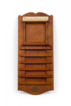 Norman Rockwell American Mid Century Porcelain Plate and Tile Wooden Wall Calend - 4668998