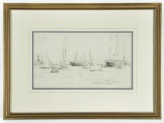 Norman Wilkinson Two Norman Wilkinson drawings of the International Races Cowes 1921 - 3020574