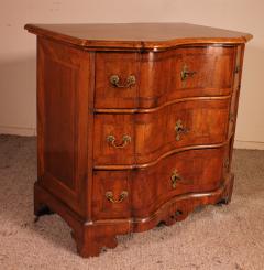 North Of Italy Walnut Commode 18th Century - 2210541