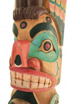 North Western style Carved Totem Pole - 4520128