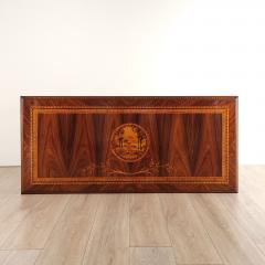 Northern Italian Vintage Inlaid Desk circa 1950 - 2859442