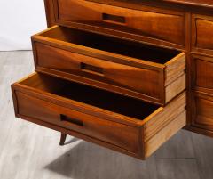 Northern Italian Walnut Commode Italy circa 1950 - 4391198