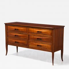 Northern Italian Walnut Commode Italy circa 1950 - 4391757