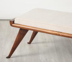 Northern Italian Walnut Long Bench Italy circa 1940 - 4391209