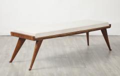 Northern Italian Walnut Long Bench Italy circa 1940 - 4391214