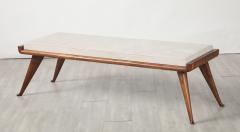 Northern Italian Walnut Long Bench Italy circa 1940 - 4391219