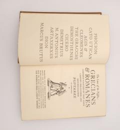 Norths Plutarch Five Volume Set 1929 - 3357252