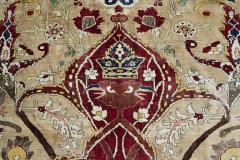 Northwest Persian Silk Heriz Carpet Rug Circa 1820 1875 Ghadjar Dynasty - 3202171
