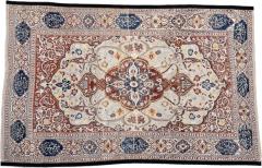 Northwest Persian Silk Heriz Carpet Rug Circa 1820 1875 Ghadjar Dynasty - 3202236
