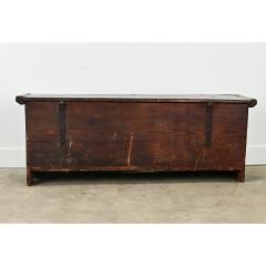 Norwegian 18th Century Pine Painted Coffer - 3696839