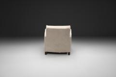 Norwegian Armchair in White Ponyskin Norway 1930s - 4563302
