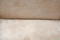 Norwegian Armchair in White Ponyskin Norway 1930s - 4563309