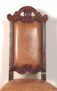 Norwegian Baroque Chair circa 1700 - 4649950
