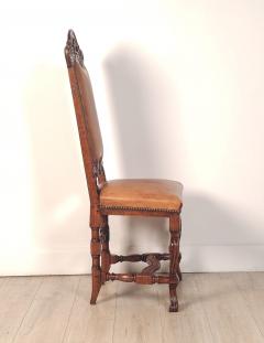 Norwegian Baroque Chair circa 1700 - 4649959