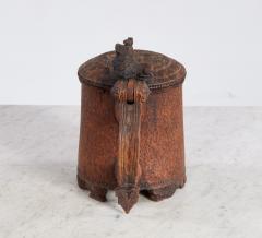 Norwegian Burlwood Tankard dated 1707 - 4690328